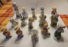 Vintage Porcelain Figurines 15 Pieces picture