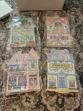 NIB Lenox Village Trivets Set of 4  Vintage still in plastic picture