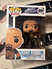 Dwayne The Rock Johnson Autograph Signed Luke Hobbs Funko Pop ACOA - Fast X picture