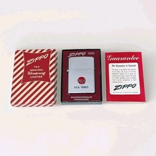 Vtg Nr Mint Circa 1951 Zippo Lighter RCA TUBES, DE MAMBRO RADIO SUPPLY CO Boston picture