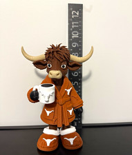 3D Printed Texas Longhorn Bull Figurine, longhorn Coffee Texas Decor picture