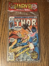 1977 Marvel Multi-Mags 3 Pack Comics Thor Master Kung Fu SEALED Rare High Grade picture
