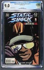Static Shock: Rebirth of the Cool #1 - DC/Milestone 2001 CGC 9.0 Low Print Run picture