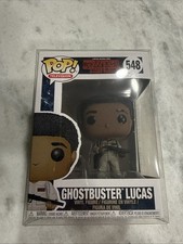 Funko Pop Vinyl: Stranger Things - Lucas Sinclair (Ghostbusters) #548 w EcoTEK picture