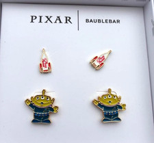Toy Story   ALIEN PIZZA PLANET   double earrings   DISNEY x BAUBLEBAR     NIB picture