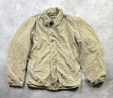 Vintage 40s World War II Era US Navy N-1 Deck Jacket Size Medium Trashed USN picture