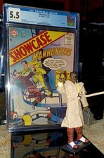 SHOWCASE #5  CGC 5.5 DC COMICS 1956 MANHUNTERS picture