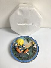 1999 Bradford Exchange ~ Four Coins in a Fountain ~ Tweety LE 3D Hanging Plate picture