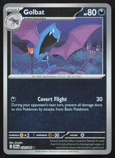 Golbat 050/086 Common ME04: Chaos Rising Reverse Holo NM picture