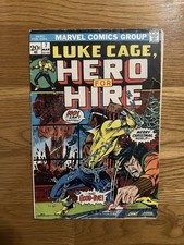Luke Cage Hero For Hire #7 1973 Marvel Comics 1st Print Bronze Age Christmas picture