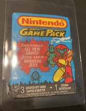 1989 Nintendo O-Pee-Chee Nintendo 2nd Series Wax Pack *Extremely Scarce* Sealed  picture