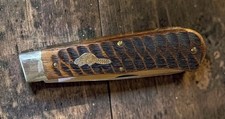 Great Eastern Cutlery Tidioute GEC 23  Beaver Knife Brazilian Cherry picture