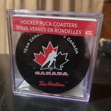 Tim Hortons Hockey Puck Coasters 2018 NIB picture