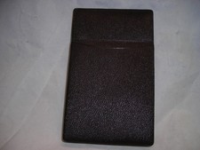 NEW BLACK LEATHER PETERSON's CIGAR HOLDER FOR 4 CIGARS  MADE IN GERMANY picture