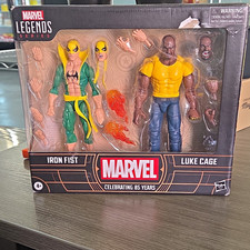 Marvel Legends Series Iron Fist & Luke Cage Celebrating 85 Years 2-Pack picture