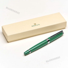 👑Rolex Emerald Executive Green Rollerball Pen AD VIP Gift, New With Box picture
