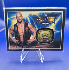 Topps 2016 WWE Stone Cold Steve Austin Hall Of Fame Commemorative Ring /299 picture