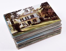 Bulk 175 Vintage Postcard Lot Used & Unused Historic Homes Houses Mansions – 12 picture