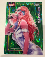 2025 Topps Chrome Marvel 2-Card Lot Dazzler #026 Serial Numbered /99 & /150 picture