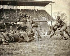 1923 MARINE ARMY FOOTBALL GAME GRIFFITH STADIUM HEAVY DUTY USA MADE METAL SIGN picture