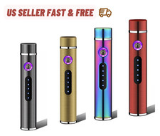 Dual Arc Plasma Electric Lighter USB Rechargeable- Unique Gift picture