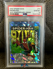 1992 Spider-Man 30th Anniversary Prism Promoted #P9 PSA 10 💎💎💎 picture