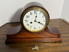 Antique Waterbury Exeter Mantel Clock Key Wind Gong Strike Sept. 13 1898 picture