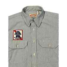 Vintage Red Kap Pabst Blue Ribbon Beer Patch Work Shirt Delivery Driver Sz L   picture
