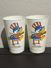 Vintage 1984 L.A. Olympics McDonalds Collector Cup Lot 2 USA TRACK Eagle Rare picture