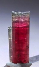 Bi Colour Terminated Top Quality Tourmaline Crystal - 35 Carats picture