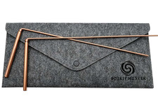 Copper Dowsing Rods 99.9% Pure Copper Handheld Divining Rods for Water, Gold picture