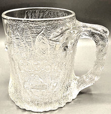 Vintage McDonald’s Flintstones TreeMENDOUS Glass Mugs — 1993, New picture