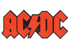 AC/DC Rock Band Logo Sign Display 3D Wall Desk Shelf Art Fan Gift 7