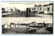1914 Woodward's Cottages, North of Twin Mountain, New Hampshire NH Postcard picture