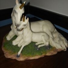 Summit Mythical Unicorn Unicorns Mother Baby Figurine Stunning Details Fantasy picture