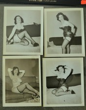 Vintage Original Period 1950's Pinup Photos lot of 80 picture