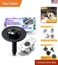 Complete 50PCS M4.2 Automotive Screw Kit with U-Nut Clips - Durable & Reliable picture