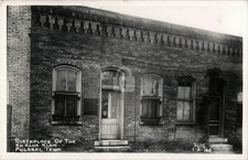 Pulaski TN Birthplace of Ku Klux Klan Building Cline RPPC Photo Postcard COPY picture