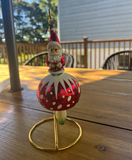Christopher Radko limited Edition Santa's Shroom Retired Vintage Glass picture