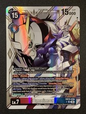 Omnimon EX13-016 SR - Alt Art - EX13 Chivalrous XIII - Digimon TCG picture