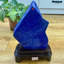4.18LB  Lapis Lazuli Freeform Polished Rough Tumble Healing Crystal Specimen Sto picture