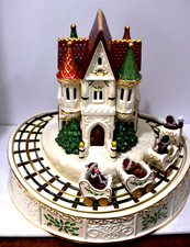 Lenox for the Holidays Musical Santa Roller Coaster MIB Porcelain Christmas picture