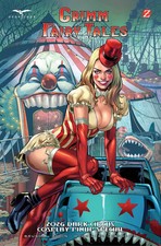 Grimm Fairy Tales 2026 Dark Circus Cosplay Pinup Special Cover A picture