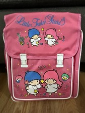 BRAND NEW Kikirara Backpack Excursion Retro Pink Showa Retro Little Twin Stars picture