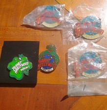 Planet Hollywood Cancun Chicago Phoenix Orlando Dublin Lapel Pin Lot of 5 picture