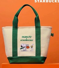 2026 Starbucks Peanuts Snoopy Tote Bag Fall  Limited Edition Brand New picture
