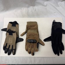 Lot X 3 Pair Oakley Pilot, PIG Delta, Viktos Leo Gloves Medium Cool Guy Tactical picture
