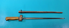 French Model 1886 /91/16/35 Military Lebel Rifle Short Bayonet + Scabbard TR814 picture