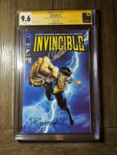 Invincible #1 SDCC CGC 9.6 Signed By Greg Capullo And Ryan Ottley picture