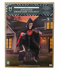 Member's Mark 9 ft Halloween Animated Graveyard Violinist picture